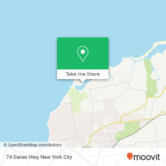 74 Danas Hwy, Glen Cove, NY 11542 map