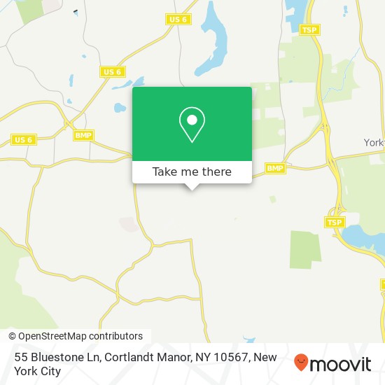 55 Bluestone Ln, Cortlandt Manor, NY 10567 map