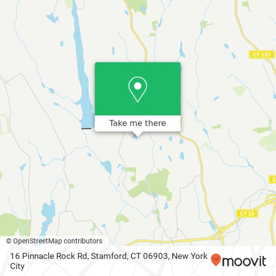 16 Pinnacle Rock Rd, Stamford, CT 06903 map