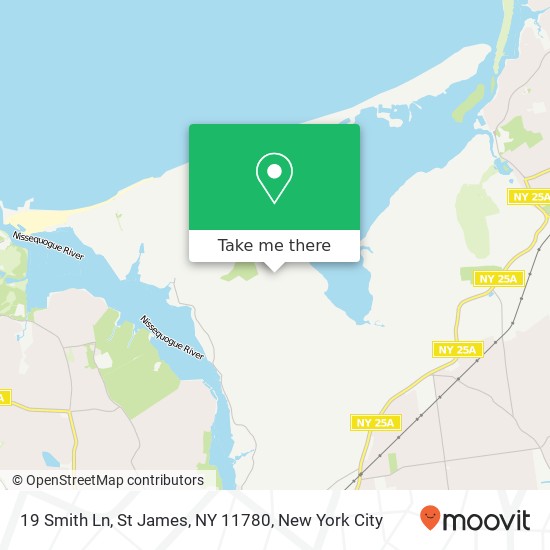 19 Smith Ln, St James, NY 11780 map