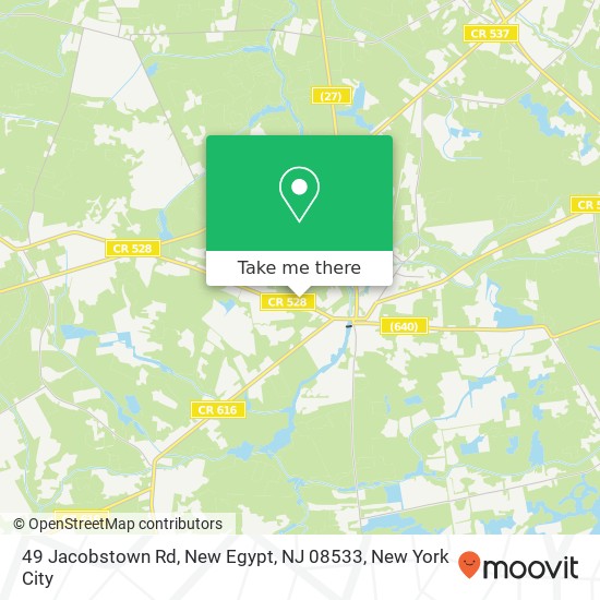 49 Jacobstown Rd, New Egypt, NJ 08533 map