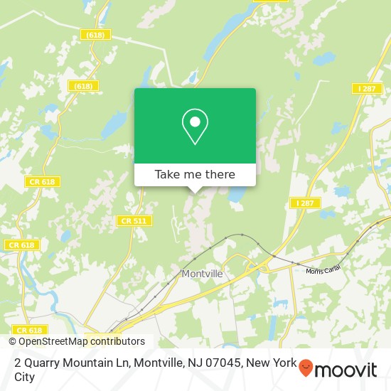 2 Quarry Mountain Ln, Montville, NJ 07045 map