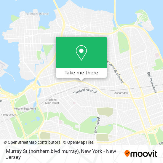 Mapa de Murray St (northern blvd murray)