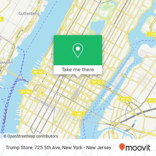 Trump Store, 725 5th Ave map