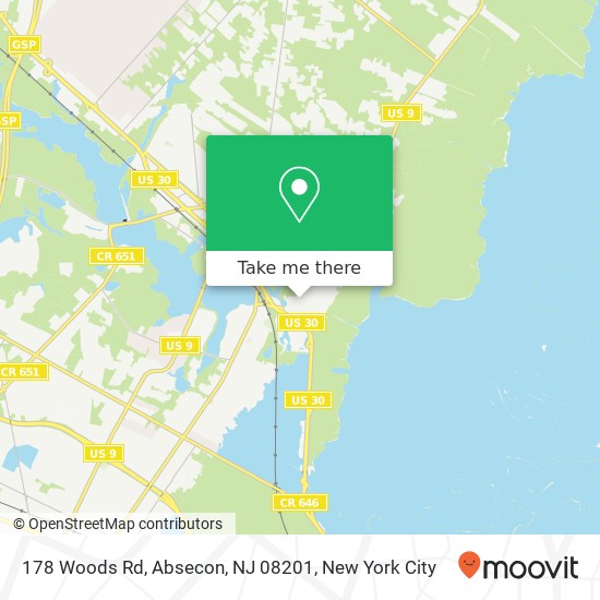 178 Woods Rd, Absecon, NJ 08201 map