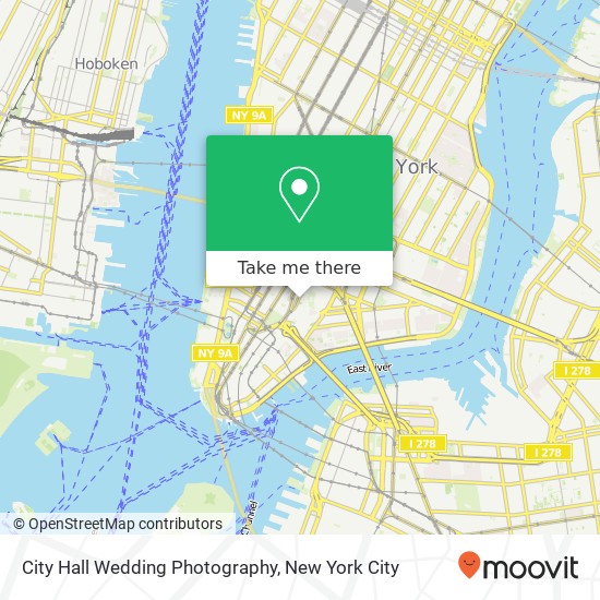 City Hall Wedding Photography map