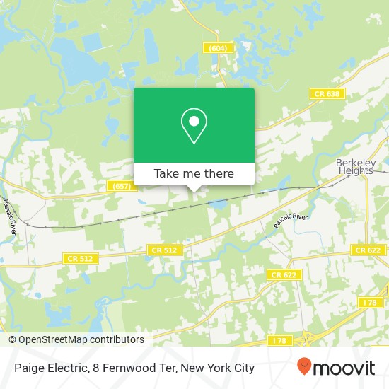 Paige Electric, 8 Fernwood Ter map