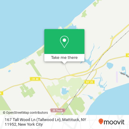 167 Tall Wood Ln (Tallwood Ln), Mattituck, NY 11952 map