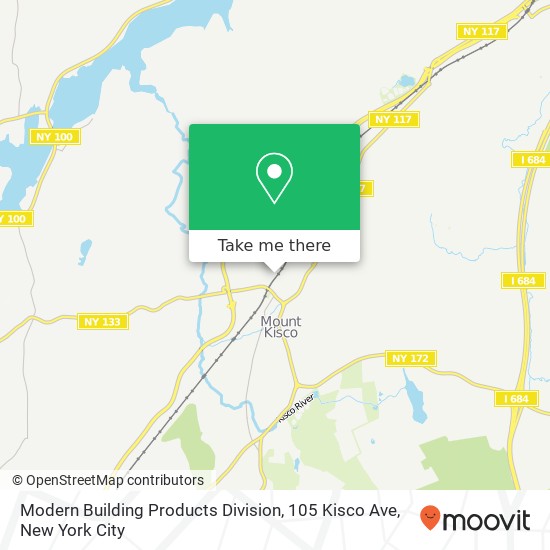 Modern Building Products Division, 105 Kisco Ave map