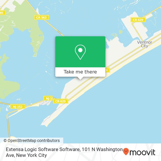 Mapa de Extensa Logic Software Software, 101 N Washington Ave