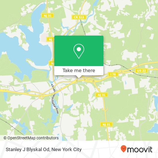 Mapa de Stanley J Blyskal Od, 186 Center St