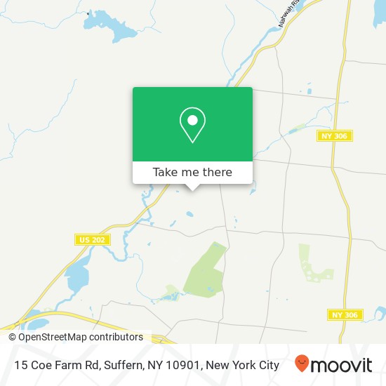 15 Coe Farm Rd, Suffern, NY 10901 map