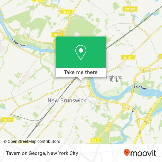 Tavern on George map