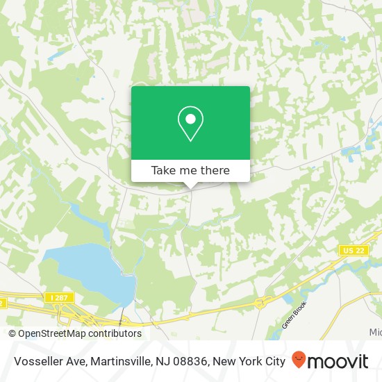 Vosseller Ave, Martinsville, NJ 08836 map