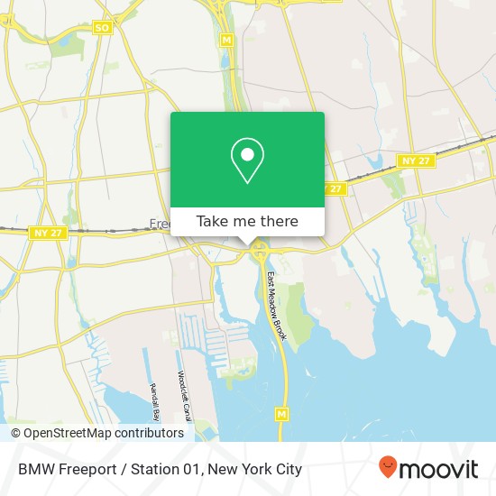 Mapa de BMW Freeport / Station 01