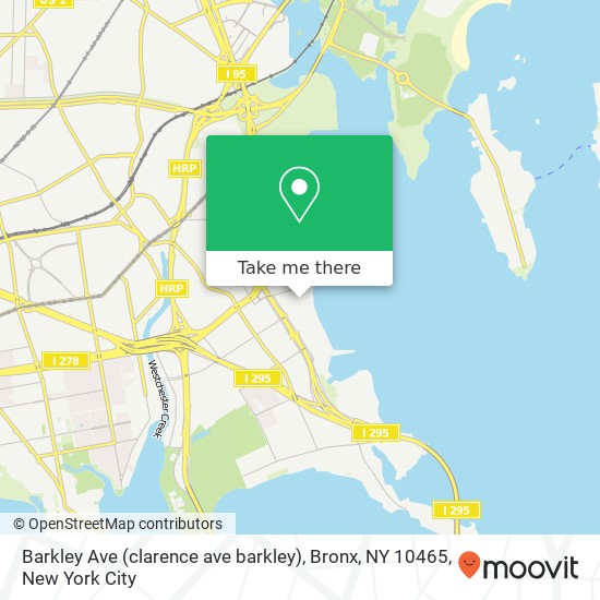 Barkley Ave (clarence ave barkley), Bronx, NY 10465 map