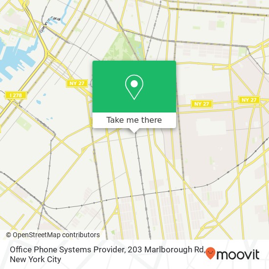 Mapa de Office Phone Systems Provider, 203 Marlborough Rd