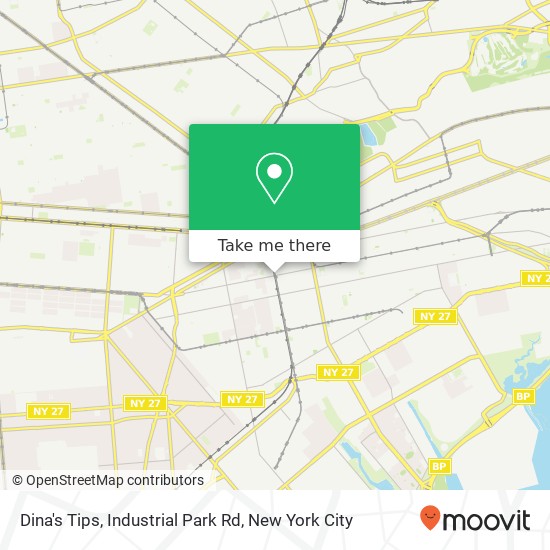 Mapa de Dina's Tips, Industrial Park Rd