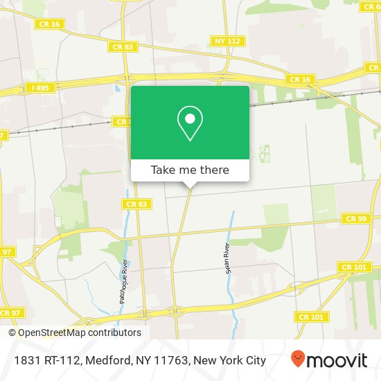 1831 RT-112, Medford, NY 11763 map