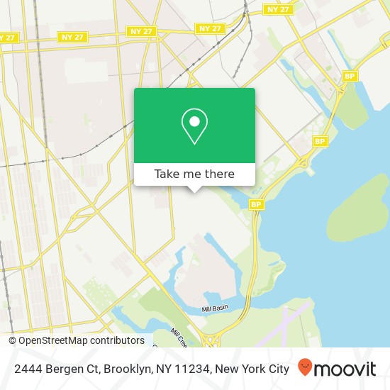 2444 Bergen Ct, Brooklyn, NY 11234 map