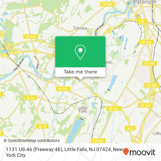 1131 US-46 (Freeway 46), Little Falls, NJ 07424 map