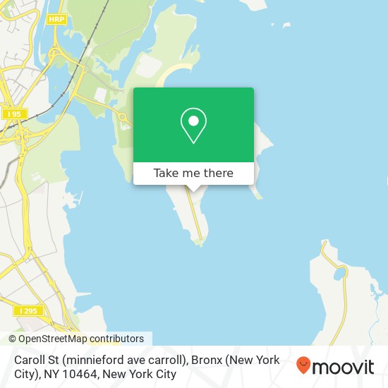 Caroll St (minnieford ave carroll), Bronx (New York City), NY 10464 map