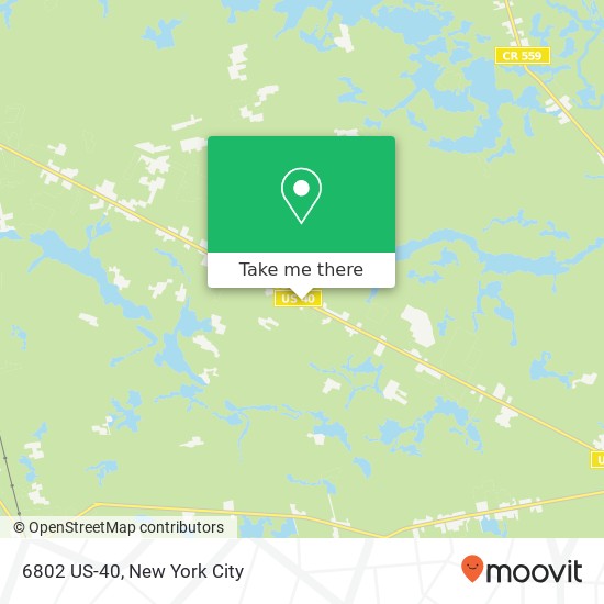 6802 US-40, Mays Landing, NJ 08330 map