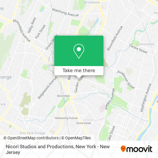 Mapa de Nicori Studios and Productions