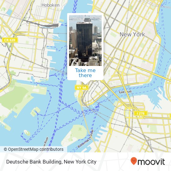 Deutsche Bank Building, Greenwich St map