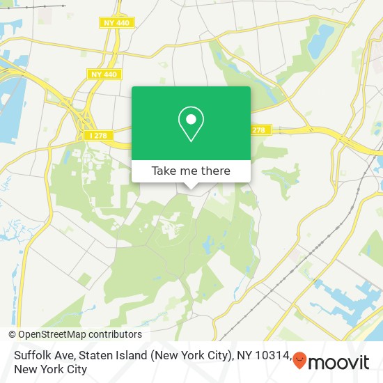 Suffolk Ave, Staten Island (New York City), NY 10314 map