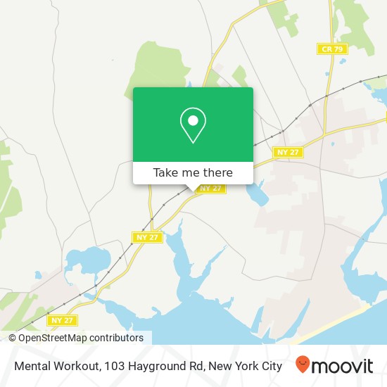 Mapa de Mental Workout, 103 Hayground Rd