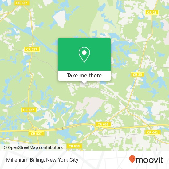 Mapa de Millenium Billing, 200 Nomoco Rd