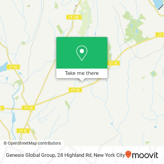 Genesis Global Group, 28 Highland Rd map
