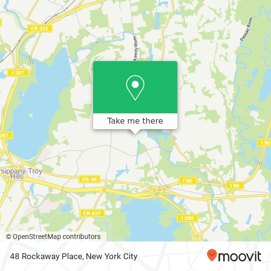 Mapa de 48 Rockaway Place