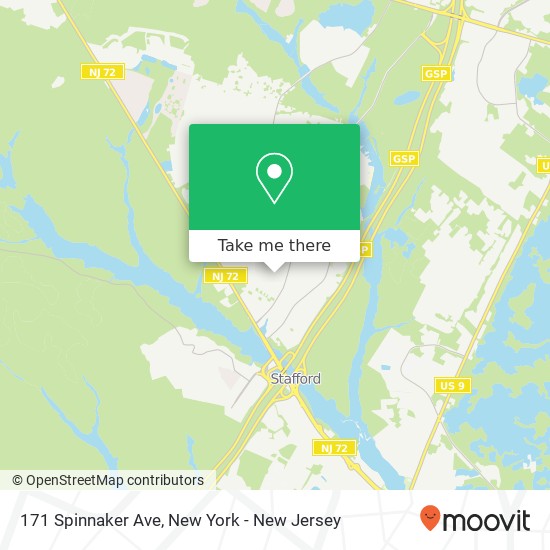 171 Spinnaker Ave, Manahawkin, NJ 08050 map