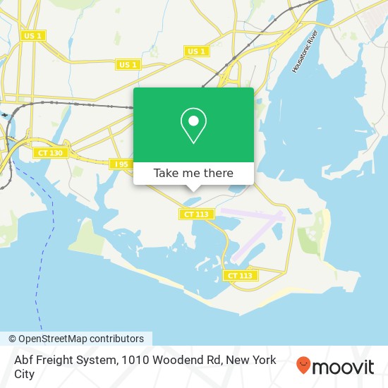 Mapa de Abf Freight System, 1010 Woodend Rd