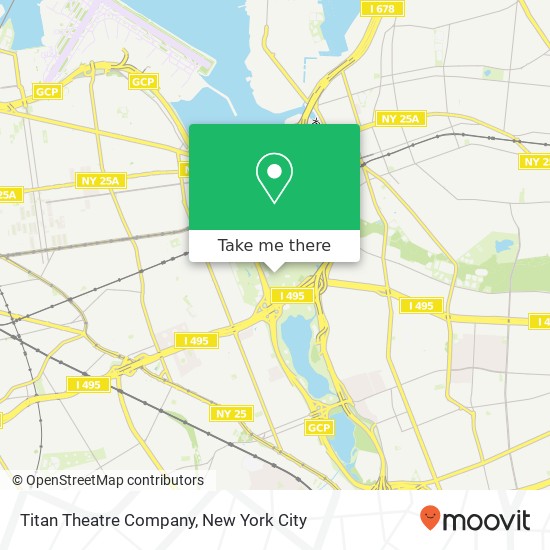 Titan Theatre Company map