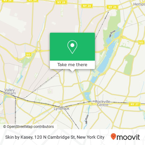 Mapa de Skin by Kasey, 120 N Cambridge St