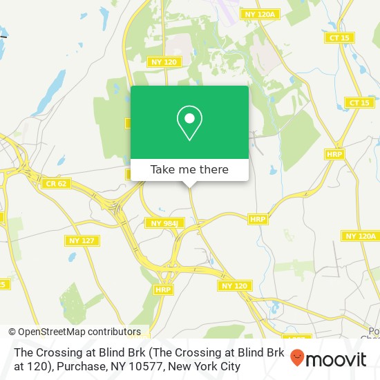 The Crossing at Blind Brk (The Crossing at Blind Brk at 120), Purchase, NY 10577 map