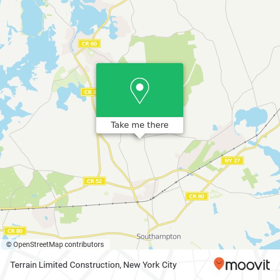 Mapa de Terrain Limited Construction