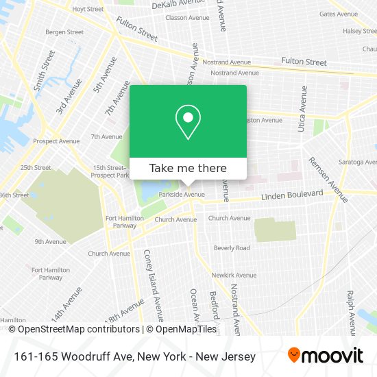 Mapa de 161-165 Woodruff Ave