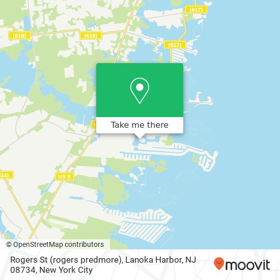 Rogers St (rogers predmore), Lanoka Harbor, NJ 08734 map