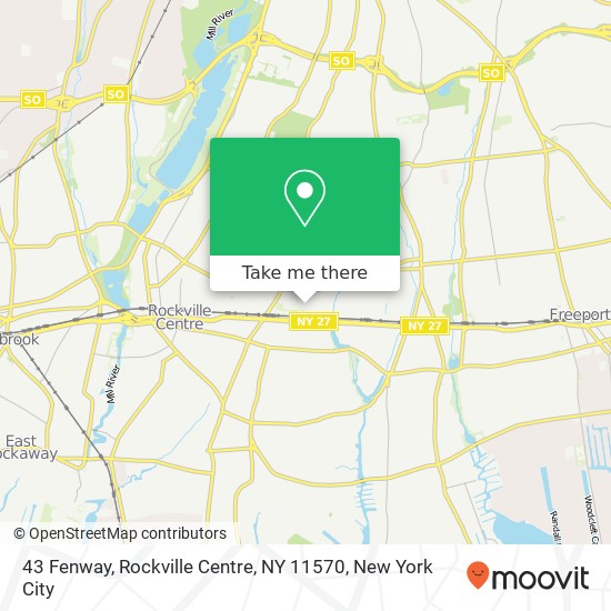 43 Fenway, Rockville Centre, NY 11570 map