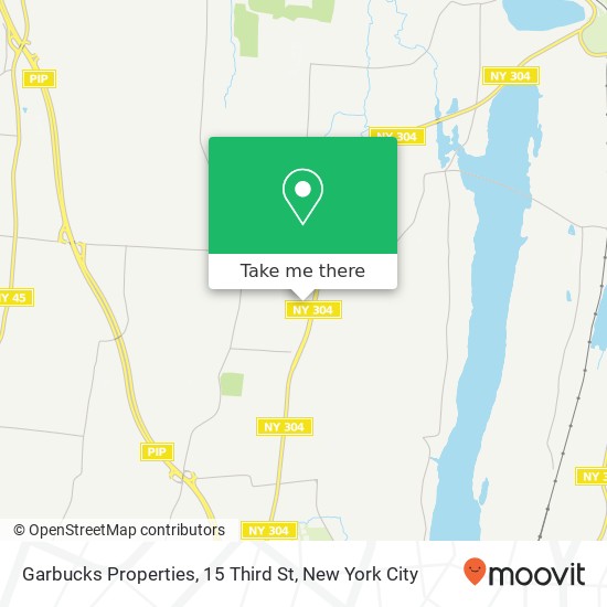 Garbucks Properties, 15 Third St map