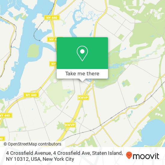 4 Crossfield Avenue, 4 Crossfield Ave, Staten Island, NY 10312, USA map