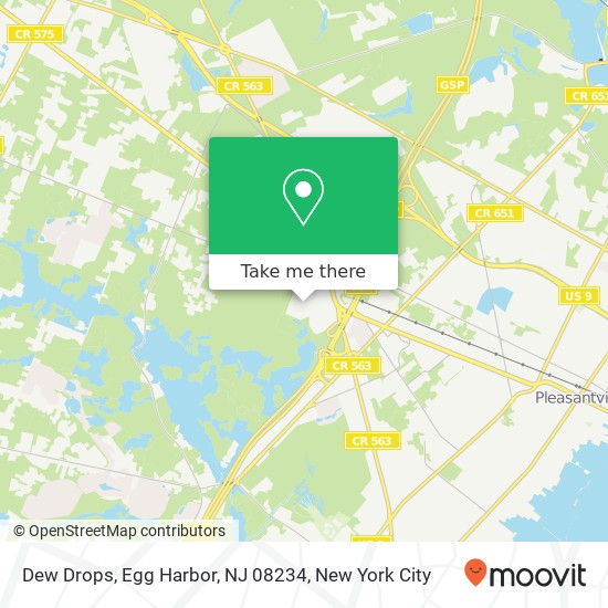 Dew Drops, Egg Harbor, NJ 08234 map