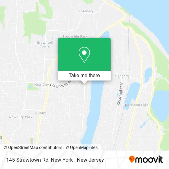145 Strawtown Rd map