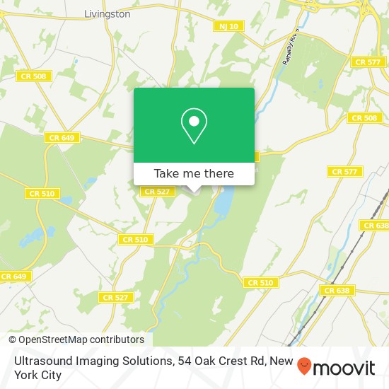 Ultrasound Imaging Solutions, 54 Oak Crest Rd map