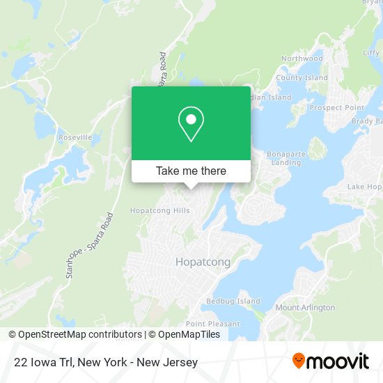 22 Iowa Trl, Hopatcong, NJ 07843 map