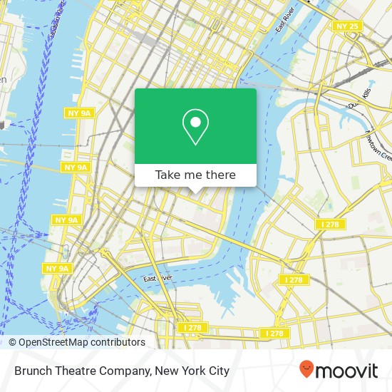 Brunch Theatre Company map